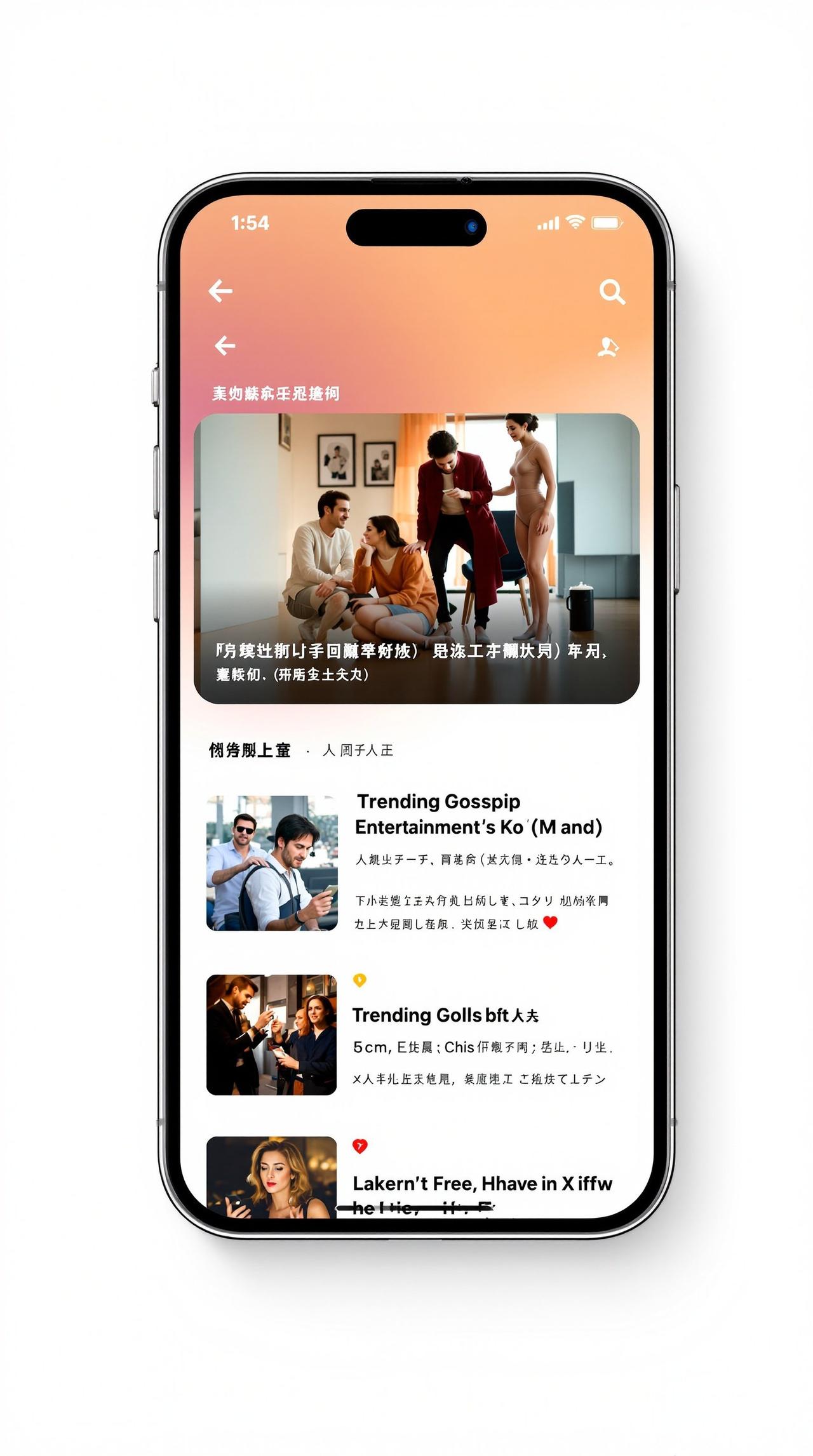 爆料专区 APP界面预览